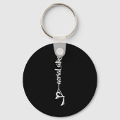 Porte-clés Retro Srt Aerial Silks Quote Funny Basic  (Recto)