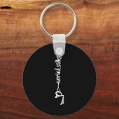 Porte-clés Retro Srt Aerial Silks Quote Funny Basic (Recto)