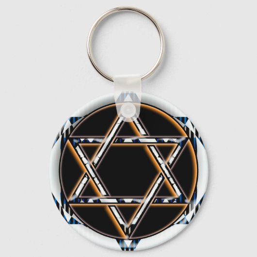 PORTE-CLÉS RETRO STAR OF DAVID (Recto)
