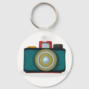Porte-clés Retro Style Camera Keychain