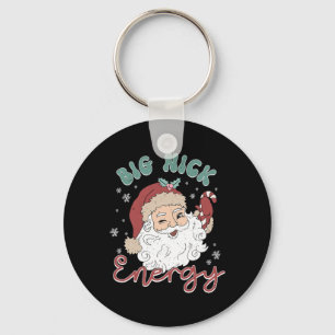 Porte-clés Retro Super Big Nick Père Noël Energy Fun Noël X