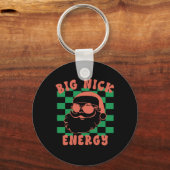 Porte-clés Retro Super Big Nick Père Noël Energy Noël Noël No (Recto)
