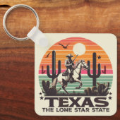 Porte-clés Retro Texas (Recto)