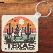 Porte-clés Retro Texas (Verso)
