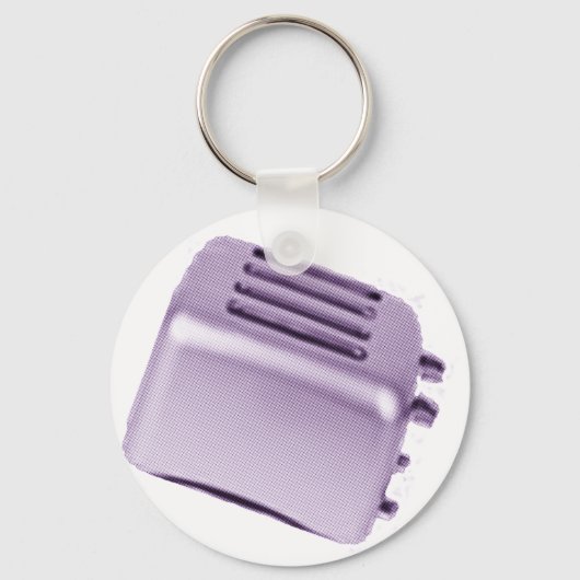 Porte-clés Retro Toaster - Purple (Recto)