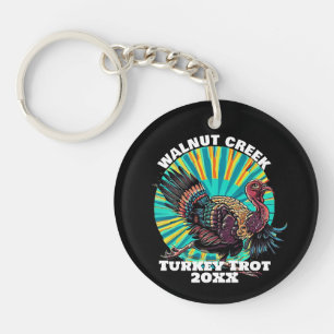 Porte-clés Retro Turkey Trot