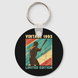 Porte-clés Retro Vintage 1993 Baseball Lover Limited Edition