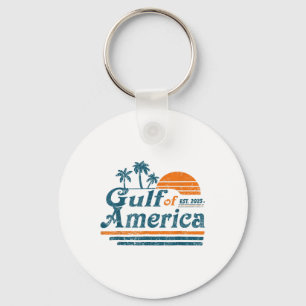 Porte-clés Retro Vintage Gulf Of Us America 2025 American Fla