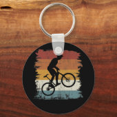 Porte-clés Retro vintage offroad bike (Recto)