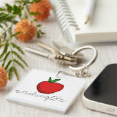 Porte-clés Retro Washington Apple (Devant Droit)
