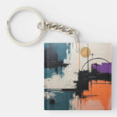 Porte-clés Retro Wave Design 03 - Porte - clé (Devant)