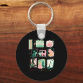 Porte-clés Retro Wicked Stamps Christmas Vibes Clothing (Recto)