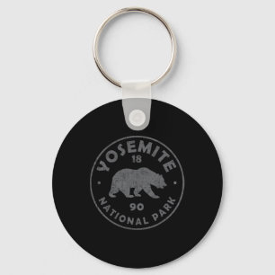 Porte-clés Rétro Yosemite Parc National Usa Souvenir Vintage