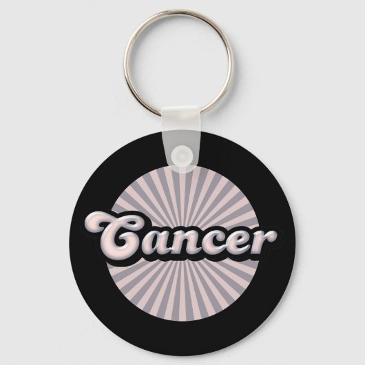 Porte-clés Rétro Zodiaque Cancer (Recto)