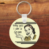 Porte-clés Rétros T-shirts et cadeaux de gramme (Recto)