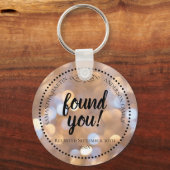 Porte-clés Réunion d'adoption (Recto)