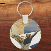 Porte-clés Réunion d'Aviation Nice (Recto)