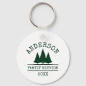 Porte-clés Réunion de famille Pins rustiques (Recto)