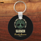 Porte-clés Reunion familiale 2025 Conception de jumelage - Ha (Recto)