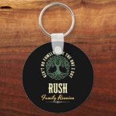 Porte-clés Reunion familiale 2025 Conception de jumelage - Ru (Recto)