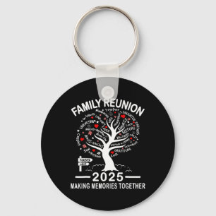 Porte-clés Réunion familiale 2025 Réunion jumelée de la famil