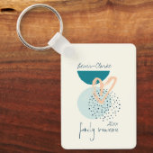 Porte-clés Réunion familiale moderne (Recto)