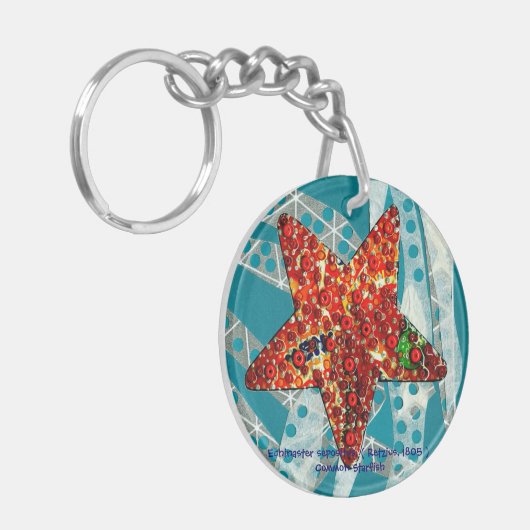 Porte-clés Réutilisation des étoiles de mer (Devant gauche)