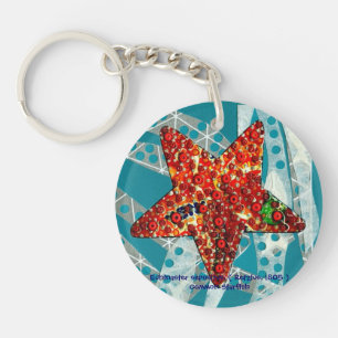 Porte-clés Réutilisation des étoiles de mer