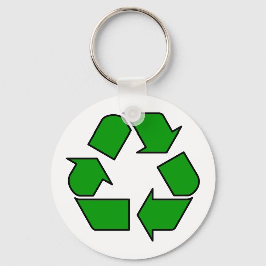Porte-clés Réutiliser et recycler (Recto)