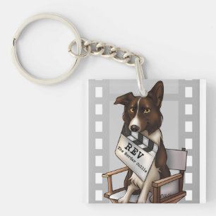 Porte-clés Rev border collie