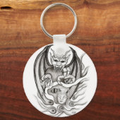 Porte-clés Rêve de minuit - démons (Recto)