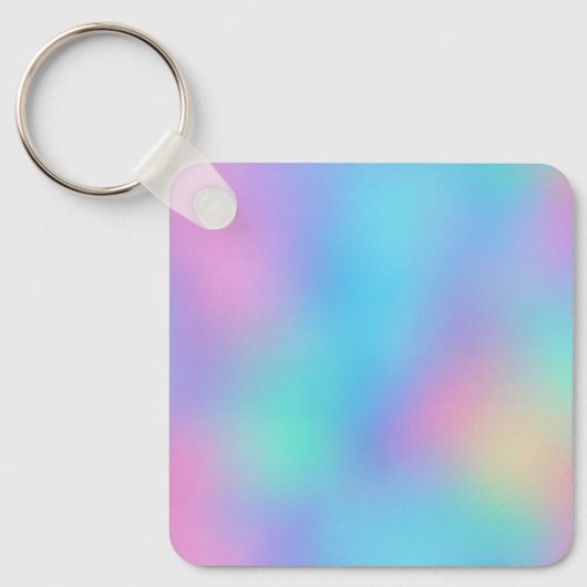 Porte-clés Rêve Pastel Holographique (Recto)