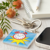 Porte-clés Réveil de l'horloge (Devant Droit)