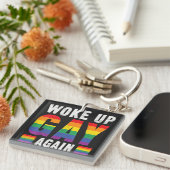 Porte-clés Réveillez Gay (Devant Droit)