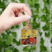 Porte-clés réveillez-vous au porte - clé d'aube (peinture) (main)