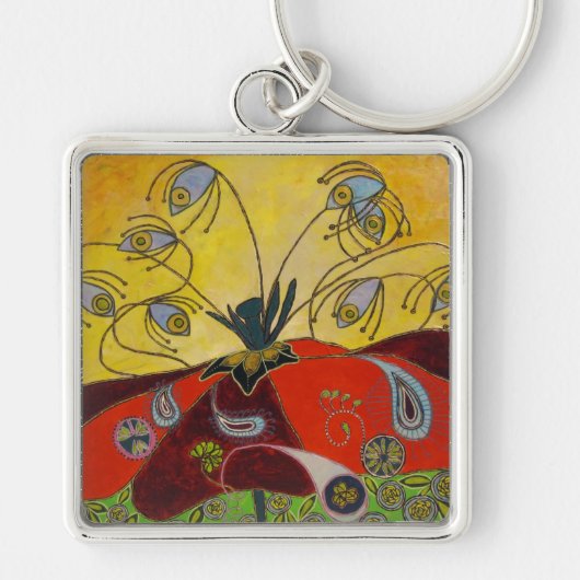 Porte-clés réveillez-vous au porte - clé d'aube (peinture) (Devant)