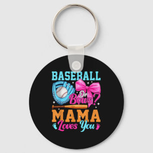 Porte-clés Révélation du sexe : Baseball ou noeuds, ta maman