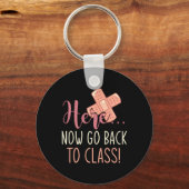 Porte-clés Revenez À La Classe Infirmière Fun School Nurse (Recto)