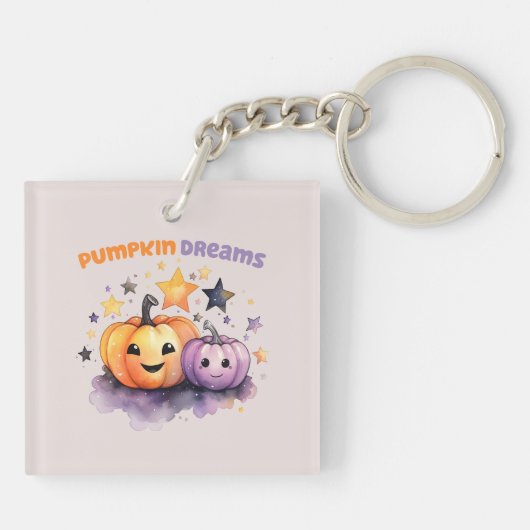 Porte-clés Rêves citrouilles (Dos)
