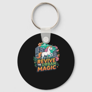 Porte-clés Revive The Urban Magic Licorne Autocollant