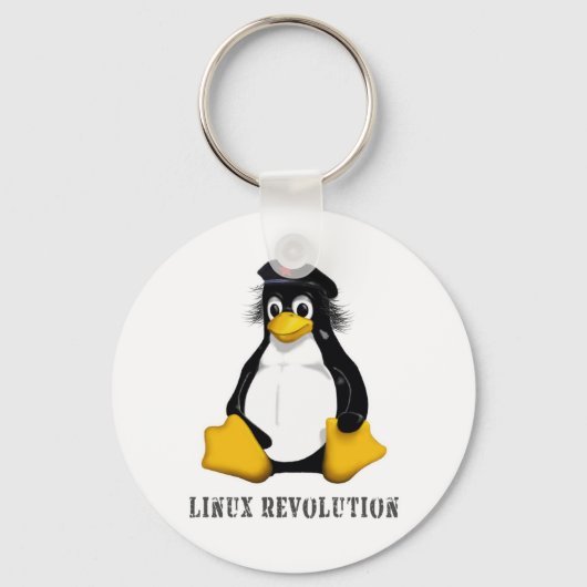 Porte-clés Révolution Linux (Recto)