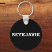 Porte-clés Reykjavik Islande (Recto)