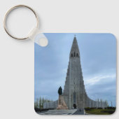 Porte-clés Reykjavik Islande Église Hallgrimskirkja (Recto)