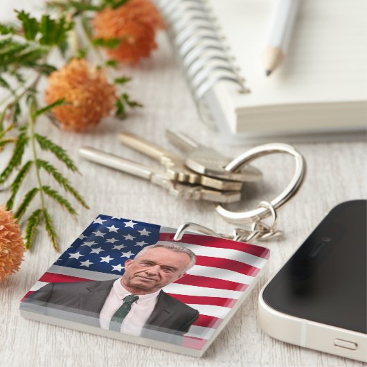 Porte-clés RFK pour Président 2024 (Devant Droit)