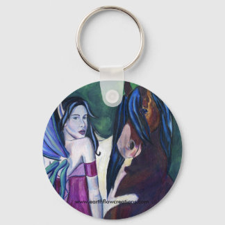 Porte-clés Rhiannon and her Fae Horse Keychain