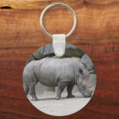 Porte-clés rhino (Recto)