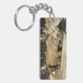 Porte-clés Rhino couché (Devant gauche)