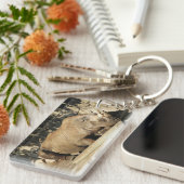 Porte-clés Rhino couché (Devant droit)