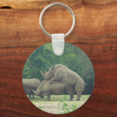 Porte-clés Rhino Love (Recto)