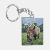 Porte-clés Rhinocéros noir | Kenya (Devant gauche)